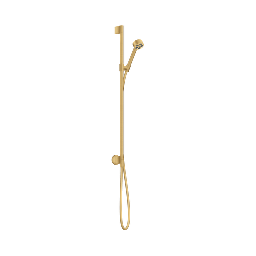 [HAN-48791251] Hansgrohe 48791251 Axor One Wallbar Set 75 1-Jet With Wall Outlet Brushed Gold Optic