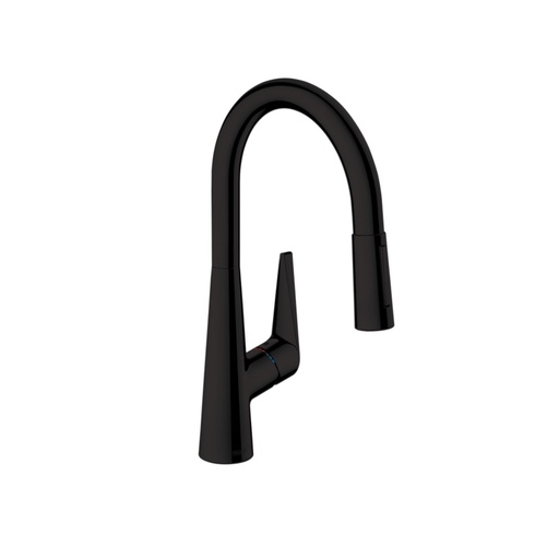 [HAN-72813671] Hansgrohe 72813671 Talis S Higharc Kitchen Faucet 2-Spray Pull-Down Matte Black