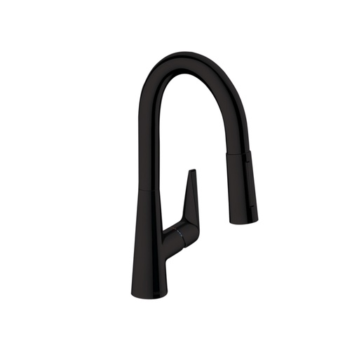 [HAN-72815671] Hansgrohe 72815671 Talis S Prep Kitchen Faucet 2-Spray Pull-Down Matte Black