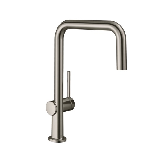 [HAN-72858801] Hansgrohe 72858801 Talis N Kitchen Faucet U-Style 1-Spray Steel Optic