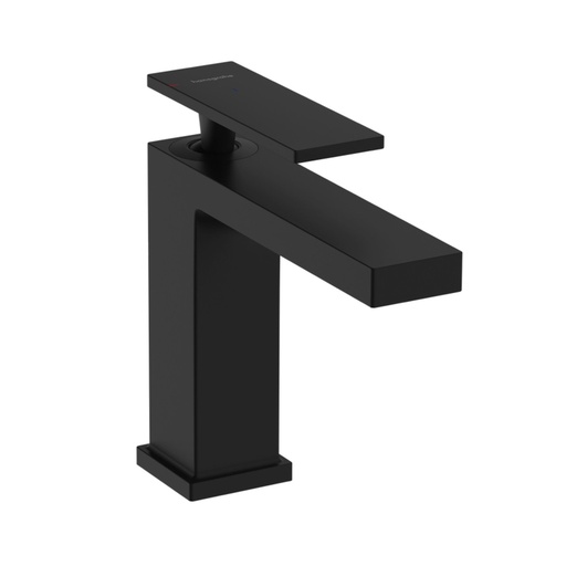 [HAN-73014671] Hansgrohe 73014671 Tecturis E Single Hole Faucet 110 With Pop-Up Drain Matte Black