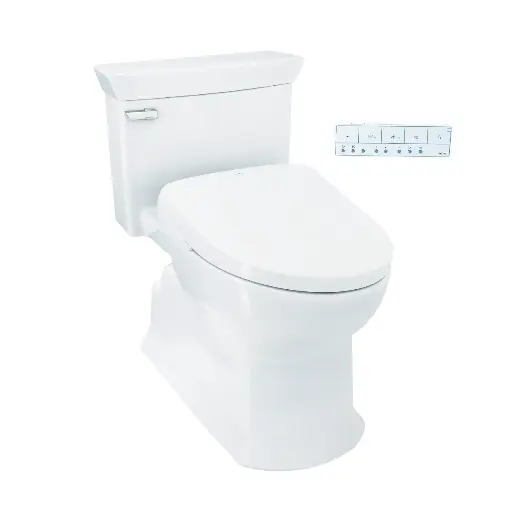 [TOTO-MW9644726CEFGA#01] TOTO MW9644726CEFGA#01 Soiree Washlet+ S7 One Piece Toilet Cotton