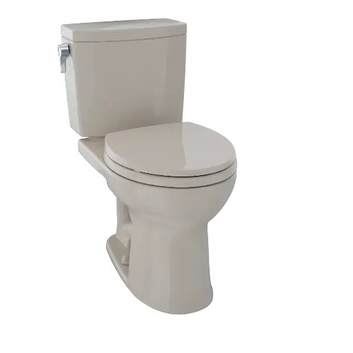 [TOTO-CST453CUFG#03] TOTO CST453CUFG#03 Drake II Two Piece Round Toilet Bone
