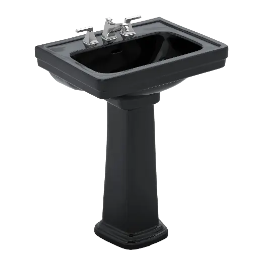 [TOTO-LPT532.4N#51] TOTO LPT532.4N#51 Promenade 4" Center Pedestal Lavatory Ebony