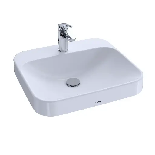 [TOTO-LT415G#01] TOTO LT415G#01 Arvina 19-11/16" Rectangle Vessel Lavatory Cotton