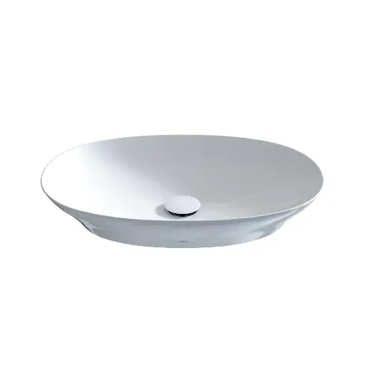 [TOTO-LT474G#01] TOTO LT474G#01 Kiwami 23-5/8" Oval Vessel Lavatory Cotton