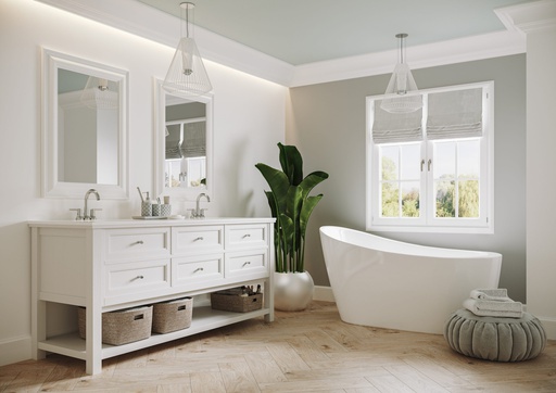 [MIR-CF1024] Mirolin CF1024 White Calago Bath