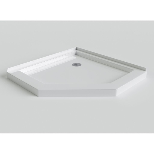[MIR-SB38NA1] Mirolin SB38NA 38" Neo Angle Base White