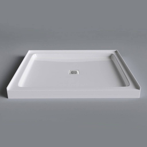 [MIR-SQD4242A1] Mirolin SQD4242A1 Strada 4242A Alcove Shower Base White