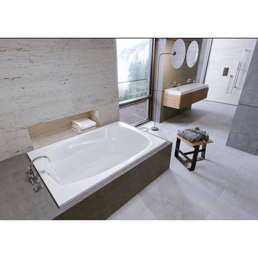 [MIR-H6042AW1] Mirolin H6042AW Hudson 5 Drop In Whirlpool Side Foot Jets