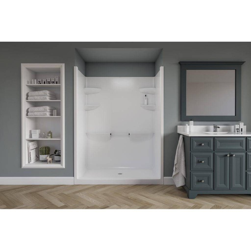 [MIR-MEL5C1] Mirolin MEL5 Melrose 5 One Piece Centre Drain Stall Without Seat