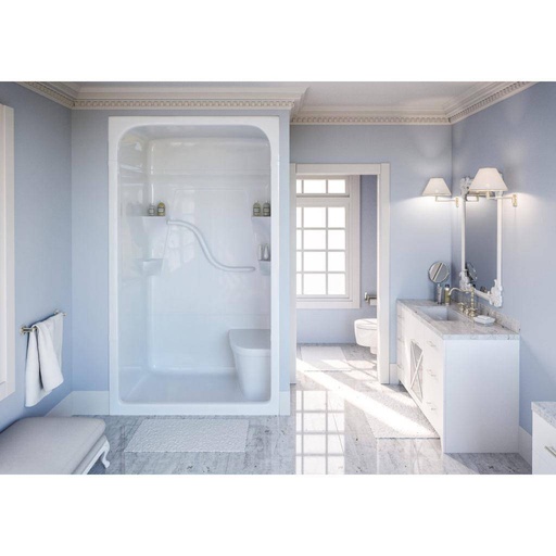 [MIR-SH4R1] Mirolin SH4 Madison 4 One Piece Shower Stall Without Seat Right