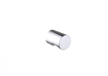 [KART-1377503-68] Kartners 1377503-68 PORTO Single Knob- Polished Nickel
