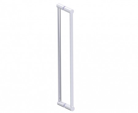 [KART-1377824-99] Kartners 1377824-99 PORTO 24" Double Glass Door Handle Polished Chrome