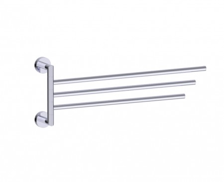 [KART-144111-22] Kartners 144111-22 OSLO Triple Towel Bar 18" Swivel Brushed Gold