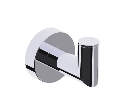 [KART-144134SB-12] Kartners 144134SB-12 OSLO Robe Hook Solid Back Polished Gold