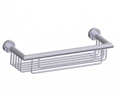 [KART-144602-48] Kartners 144602-48 OSLO Shower Basket Matte Black