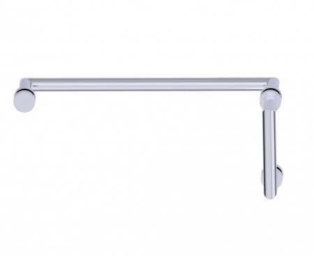 [KART-14470618-80] Kartners 14470618-80 Oslo 6"x18" Offset Shower Door Handles New World Bronze 