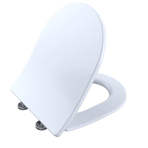 [TOTO-SS247R#01] TOTO SS247R#01 Slim D-Shape Softclose Seat Cotton