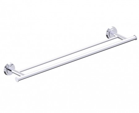 [KART-167242-68] Kartners 167242-68 SOFIA Towel Bar Double 24" Polished Nickel