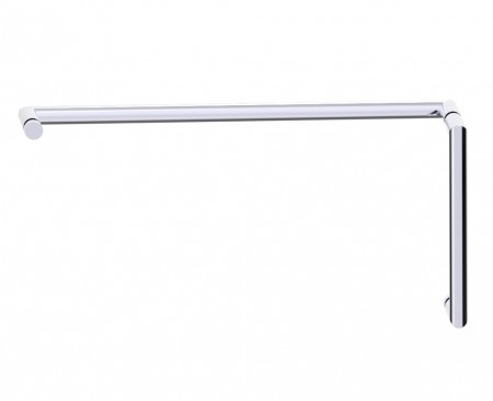 [KART-18870818-33] Kartners 18870818-33 Seville 8"x18" Offset Shower Door Handles Titanium 