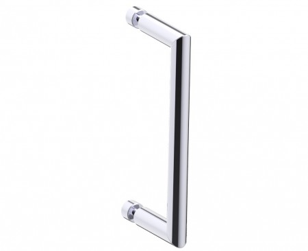 [KART-1887508-33] Kartners 1887508-33 SEVILLE 8" Single Shower Door Handle- Titanium 