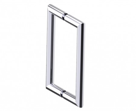 [KART-1887808-40] Kartners 1887808-40 SEVILLE 8" Double Shower Door Handle- Black Nickel