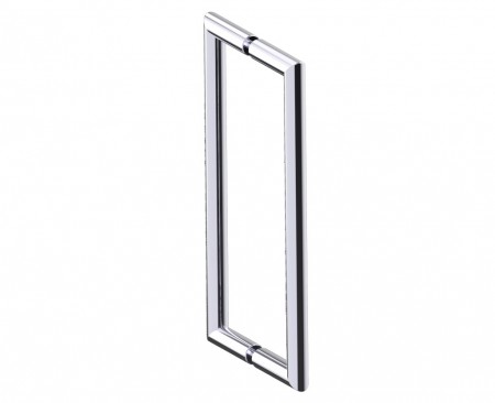 [KART-1887812-25] Kartners 1887812-25 SEVILLE 12" Double Shower Door Handle- Brushed Bronze