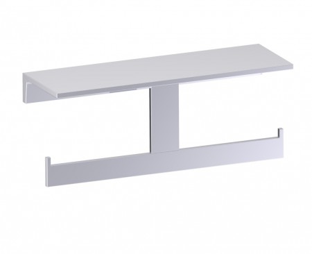 [KART-232159-2-91] Kartners 232159-2-91 BERLIN Shelf w/ Tissue Holder Antique Nickel