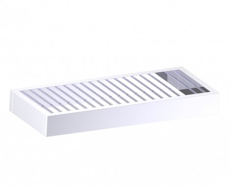 [KART-232603-33] Kartners 232603-33 BERLIN Large Soap Basket WM Titanium 