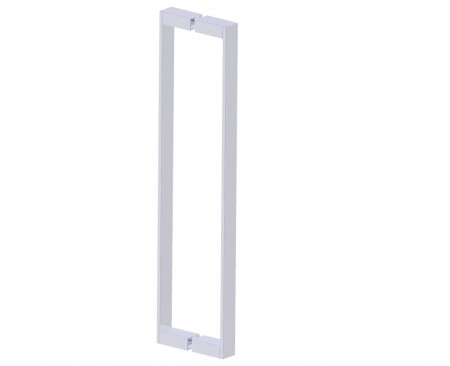 [KART-2327836-85] Kartners 2327836-85 BERLIN 36" Double Shower Door Handle Brushed Chrome