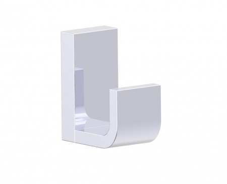 [KART-238130D-26] Kartners 238130D-26 BONN Deep Robe Hook Matte White