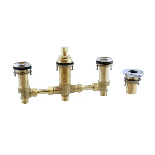 [TOTO-TBN01202U#BN] TOTO TBN01202U#BN Four Hole Roman Tub Filler Rough-in Brushed Nickel