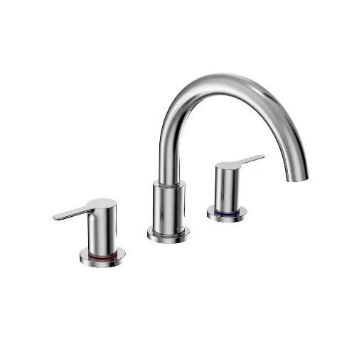 [TOTO-TBS01201U#CP] TOTO TBS01201U#CP LB Three Hole Roman Tub Filler Trim Polished Chrome