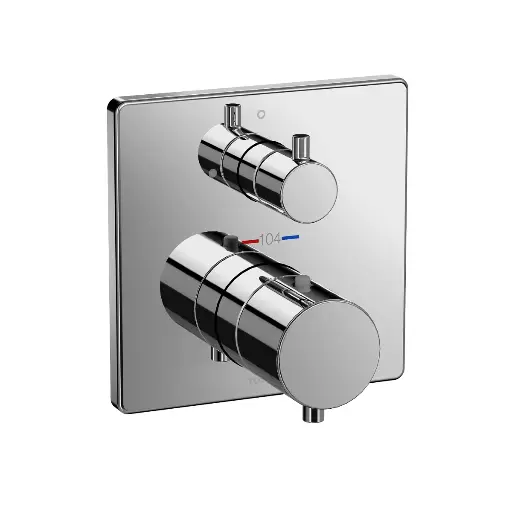 [TOTO-TBV02403U#CP] TOTO TBV02403U#CP Thermostatic Mixing Valve with Volume Control Trim Polished Chrome