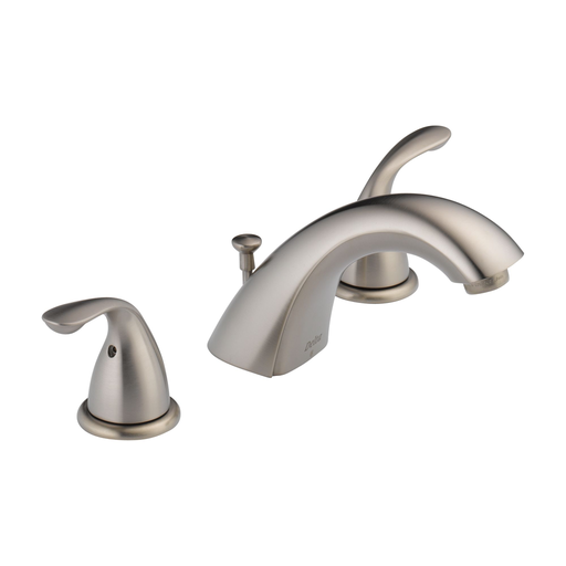 [DEL-3530LF-SSMPU] Delta 3530LF Classic Two Handle Widespread Lavatory Faucet Brilliance Stainless