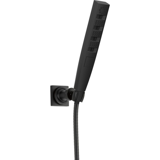 [DEL-55140-BL] Delta 55140 Zura H2Okinetic 5 Setting Wall Mount Hand Shower Matte Black
