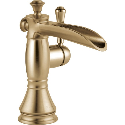 [DEL-598LF-CZMPU] Delta 598LF Cassidy Single Handle Channel Bathroom Faucet Champagne Bronze