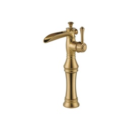 [DEL-798LF-CZ] Delta 798LF Cassidy Single Handle Channel Vessel Bathroom Faucet Champagne Bronze