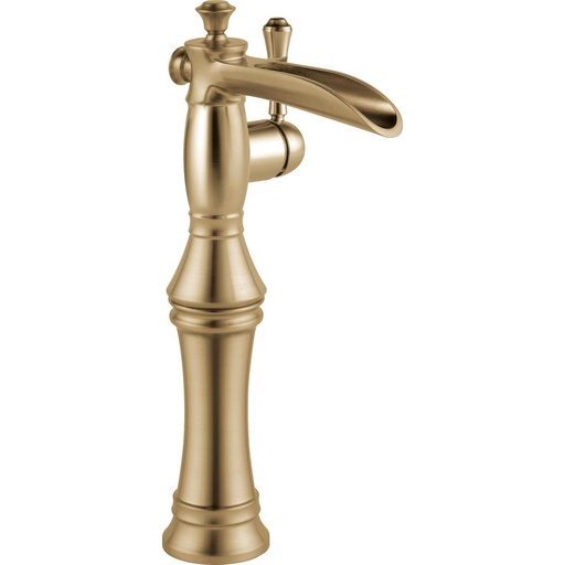 [DEL-798LF-CZ] Delta 798LF Cassidy Single Handle Channel Vessel Bathroom Faucet Champagne Bronze