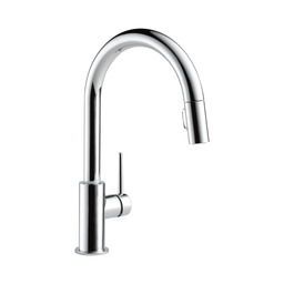 [DEL-9159-DST] Delta 9159 Trinsic Single Handle Pull Down Kitchen Faucet Chrome