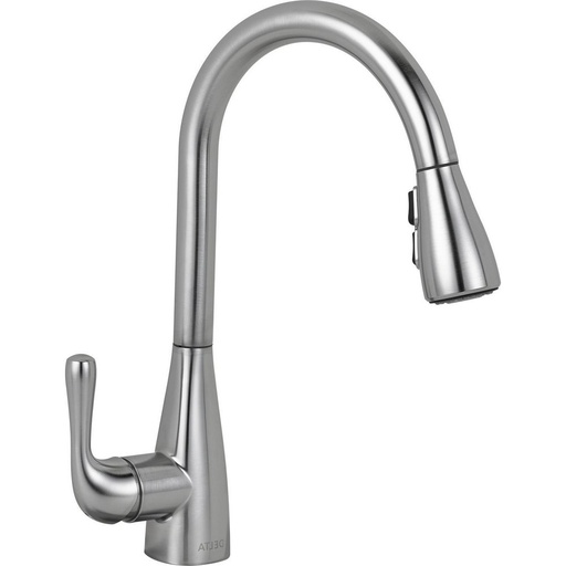 [DEL-986LF-AR] Delta 986LF Marley Single Handle Pull Down Kitchen Faucet Arctic Stainless