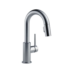 [DEL-9959-AR-DST] Delta 9959 Trinsic Single Handle Pull Down Bar Prep Faucet Arctic Stainless