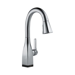 [DEL-9983T-AR-DST] Delta 9983T Mateo Single Handle Pull Down Bar Prep Faucet Touch2O Arctic Stainless
