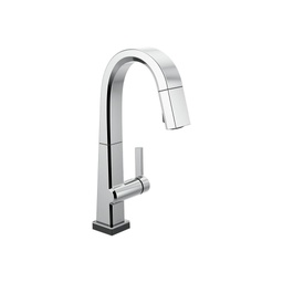 [DEL-9993T-DST] Delta 9993T Pivotal Single Handle Pull Down Bar Faucet Touch2O Chrome