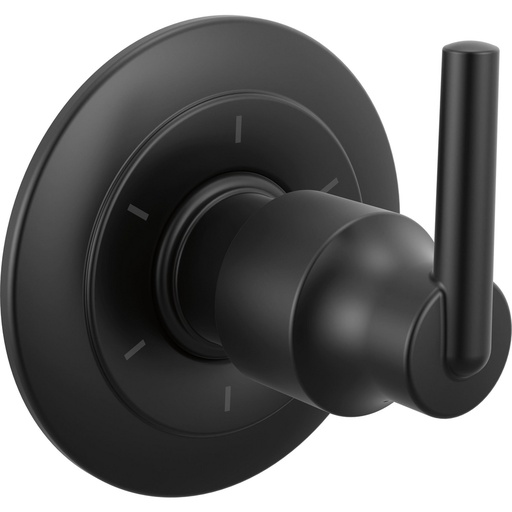 [DEL-T11959-BL] Delta T11959 Trinsic 6 Setting 3 Port Diverter Trim Matte Black