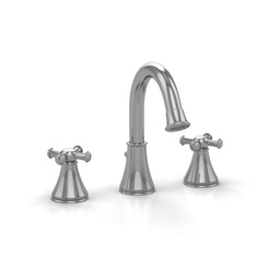 [TOTO-TL220DDH#CP] TOTO TL220DDH Vivian Alta Lavatory Faucet Cross Handles Chrome