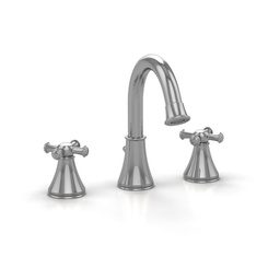 [TOTO-TL220DDH12#CP] TOTO TL220DDH12 Vivian Alta Lavatory Faucet Cross Handles Polished Chrome