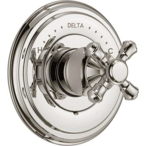 [DEL-T14097-PNLHP] Delta T14097 Cassidy Monitor 14 Series Valve Only Trim Less Handle Polished Nickel