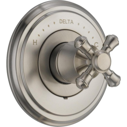 [DEL-T14097-SSLHP] Delta T14097 Cassidy Monitor 14 Series Valve Only Trim Less Handle Stainless